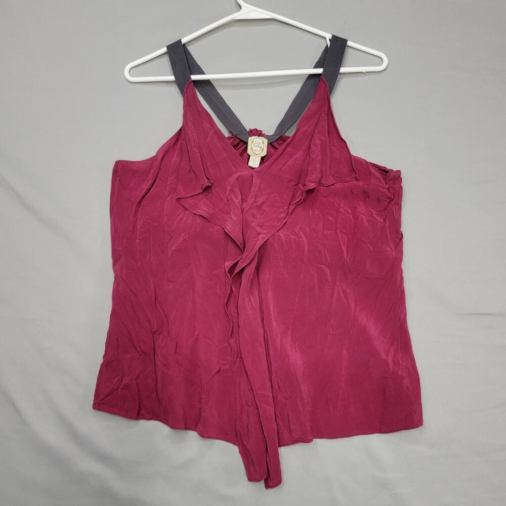 Tea and Honey Ethereal Boho Halter Top Flowy Layered Fairycore Small Cottagecore